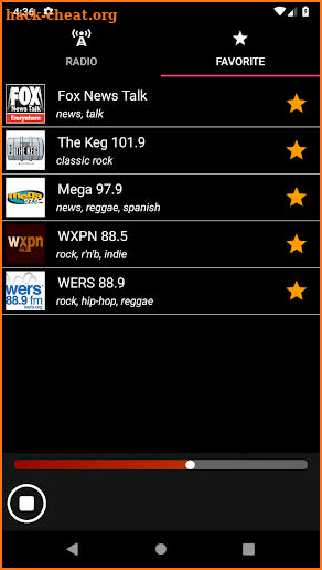 Radio USA screenshot