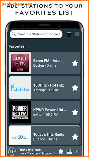 Radio USA - 20,000 US radio stations screenshot
