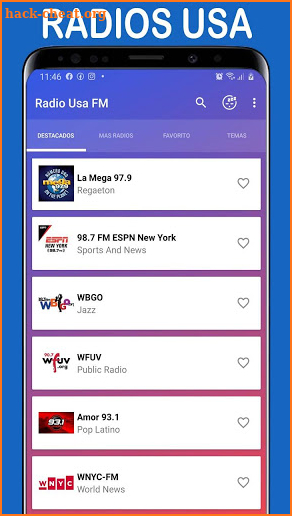 Radio Usa FM screenshot