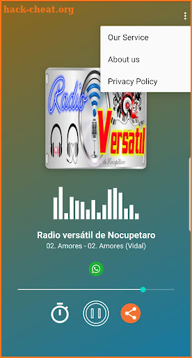 Radio versátil de Nocupetaro screenshot