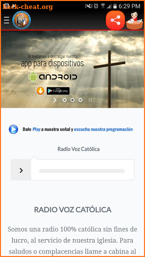Radio Voz Catolica Tacana screenshot