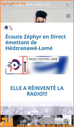 Radio Zéphyr Togo screenshot