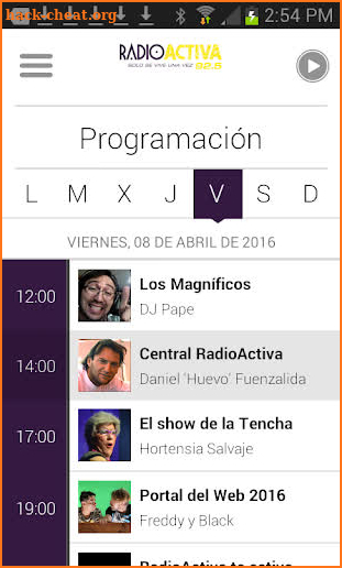 RadioActiva screenshot