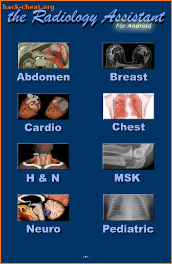 Radiology Assistant screenshot