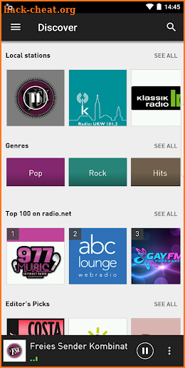 radio.net - Tune in to more than 30,000 stations screenshot