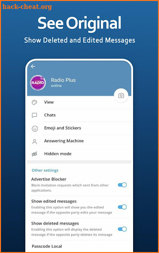 Radioplus | تلگرام بدون فیلتر|  ضد فیلتر طلایی | screenshot