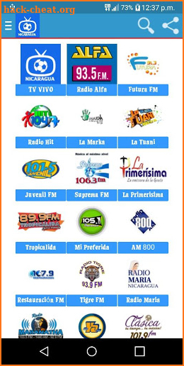 Radios & TV de Nicaragua en Vivo HD screenshot