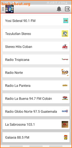 Radios Canales TV de Guatemala screenshot