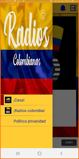 Radios colombia screenshot