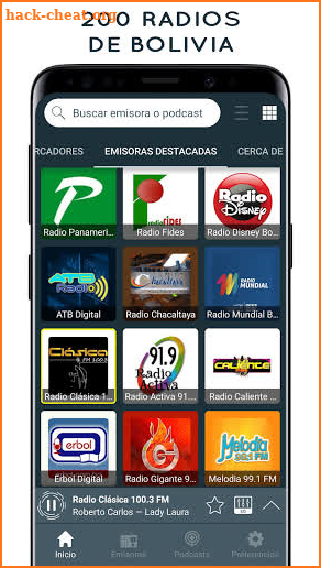 Radios de Bolivia Gratis screenshot