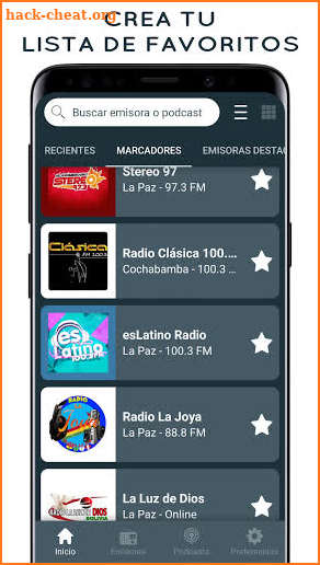 Radios de Bolivia Gratis screenshot