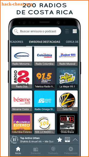 Radios de Costa Rica Online screenshot