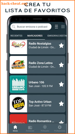 Radios de Costa Rica Online screenshot