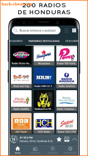 Radios de Honduras FM y Online screenshot