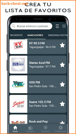 Radios de Honduras FM y Online screenshot