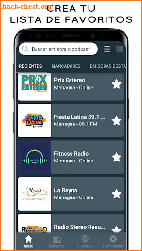 Radios de Nicaragua en vivo screenshot
