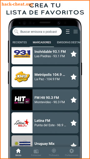 Radios de Uruguay FM y Online screenshot