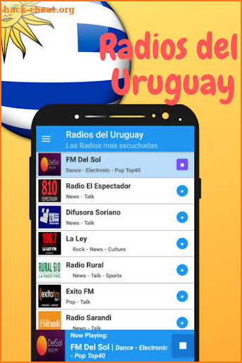 Radios del Uruguay FM AM Free screenshot