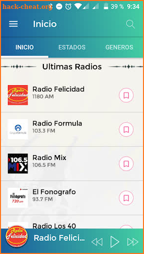 Radios Mexico - Radios FM, AM Online screenshot