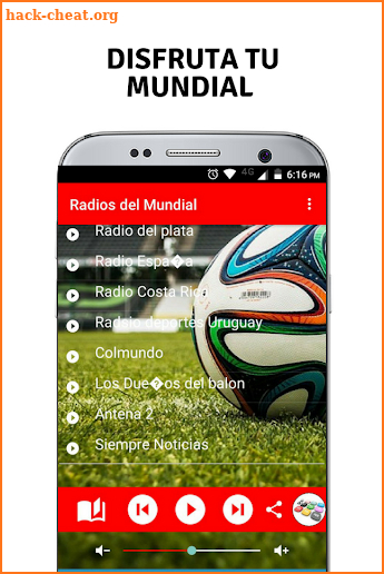 Radios of the World Cup Russia 2018 screenshot