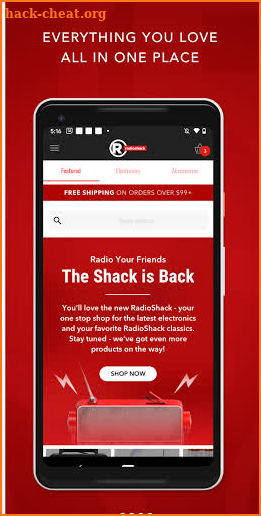 RadioShack screenshot