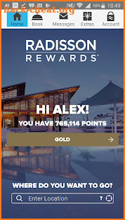 Radisson Rewards screenshot