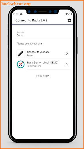 Radix Mobile screenshot