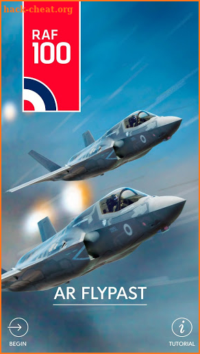 RAF100 AR Flypast screenshot