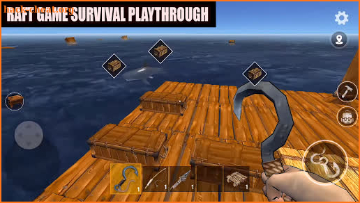 Raft Game Survival Playthrough Newbie screenshot