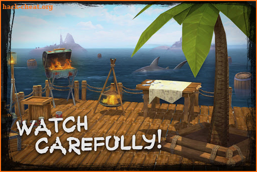 Raft Original Simulator Game screenshot