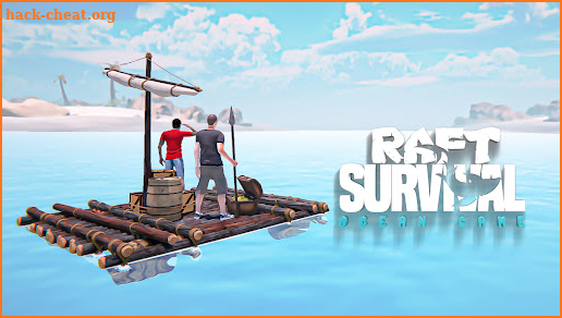 Raft Survival 3D Ocean Game screenshot