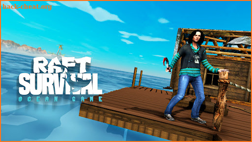 Raft Survival 3D Ocean Game screenshot