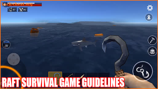 Raft Survival Game Guidelines screenshot