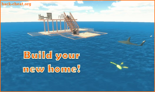 Raft Survival Simulator screenshot