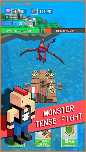 Raft Survival：Mini version screenshot