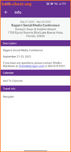 Ragan Communications Events screenshot