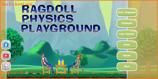 Ragdoll Physics Playground screenshot