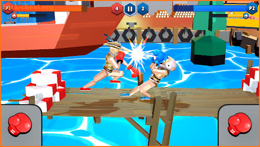 Ragdoll Wrestlers - 2 Player screenshot