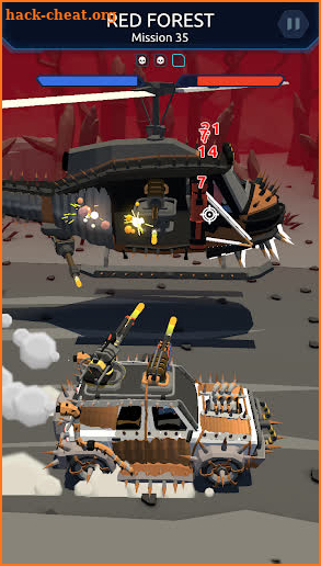 Rage Drivers: Car Shooter Game screenshot