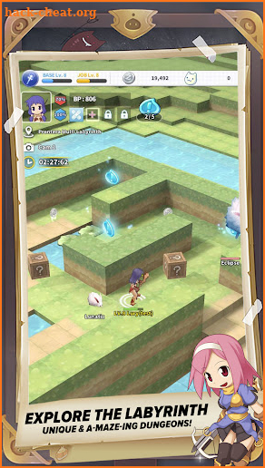 Ragnarok Labyrinth NFT screenshot