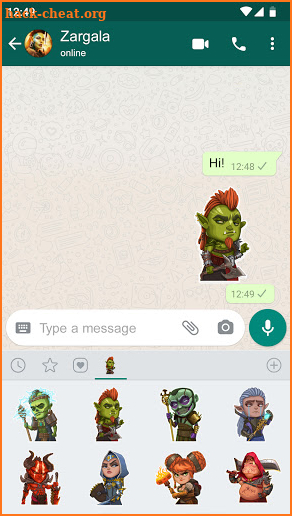 RAID: Shadow Legends WhatsApp Sticker Pack screenshot