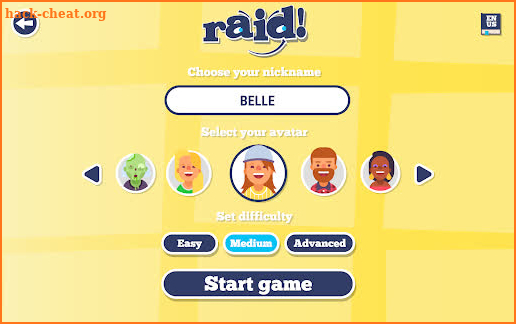 RAID Word Game screenshot