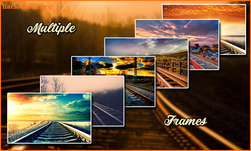Rail Track Photo Frames screenshot