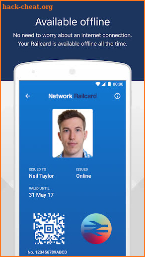 Railcard screenshot