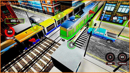 Railroad Crossing Game  2019  Train Simulator Free screenshot