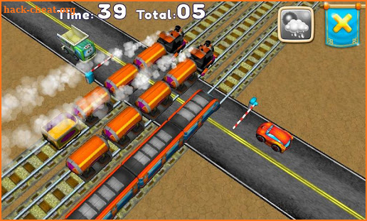 Railroad signals, Crossing. screenshot