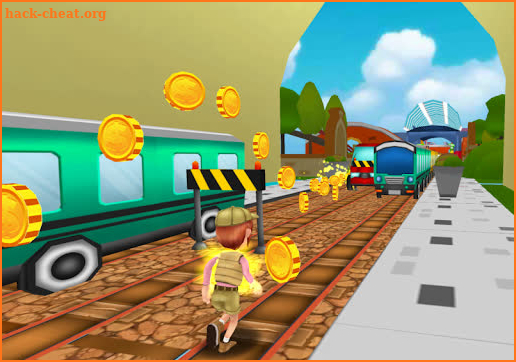 Railway Runner 2: to the moon screenshot