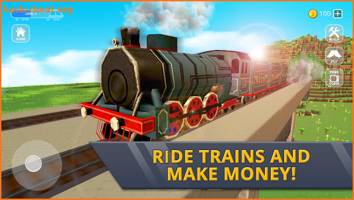 Railway Station Craft: Magic Tracks Game Training screenshot