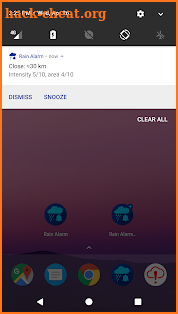 Rain Alarm screenshot