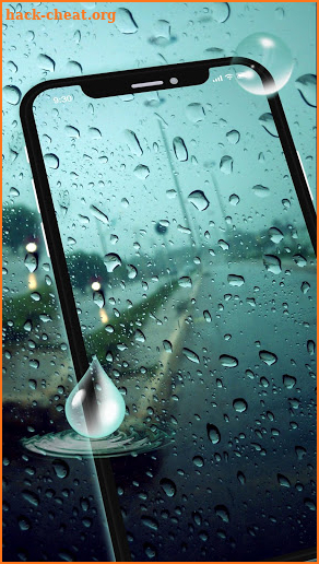 Rain Drops Live Wallpaper screenshot